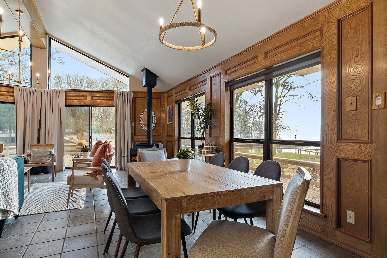 Dining table for a crowd